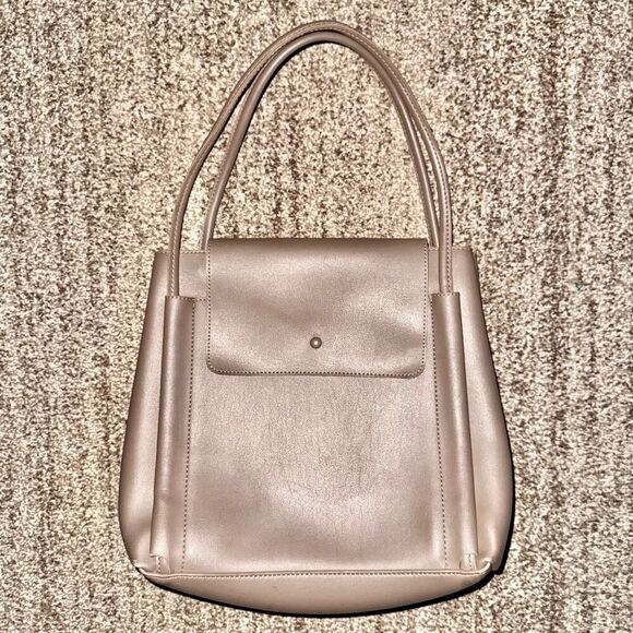 Expressions NYC Madison Ave Large Tote Bag Purse Beige Crossbody Handbag - Picture 1 of 8